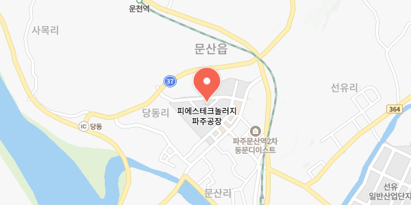 파주공장 약도